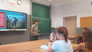 22 czerwca 2021 Kierunek na Wolontariat - promocja wolontariatu w Szkole Podstawowej nr 4 w Suwałkach